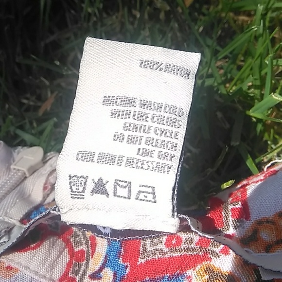 American Rag Tiered Gypsy Boho Romper 7 All Rayon - Picture 6 of 8